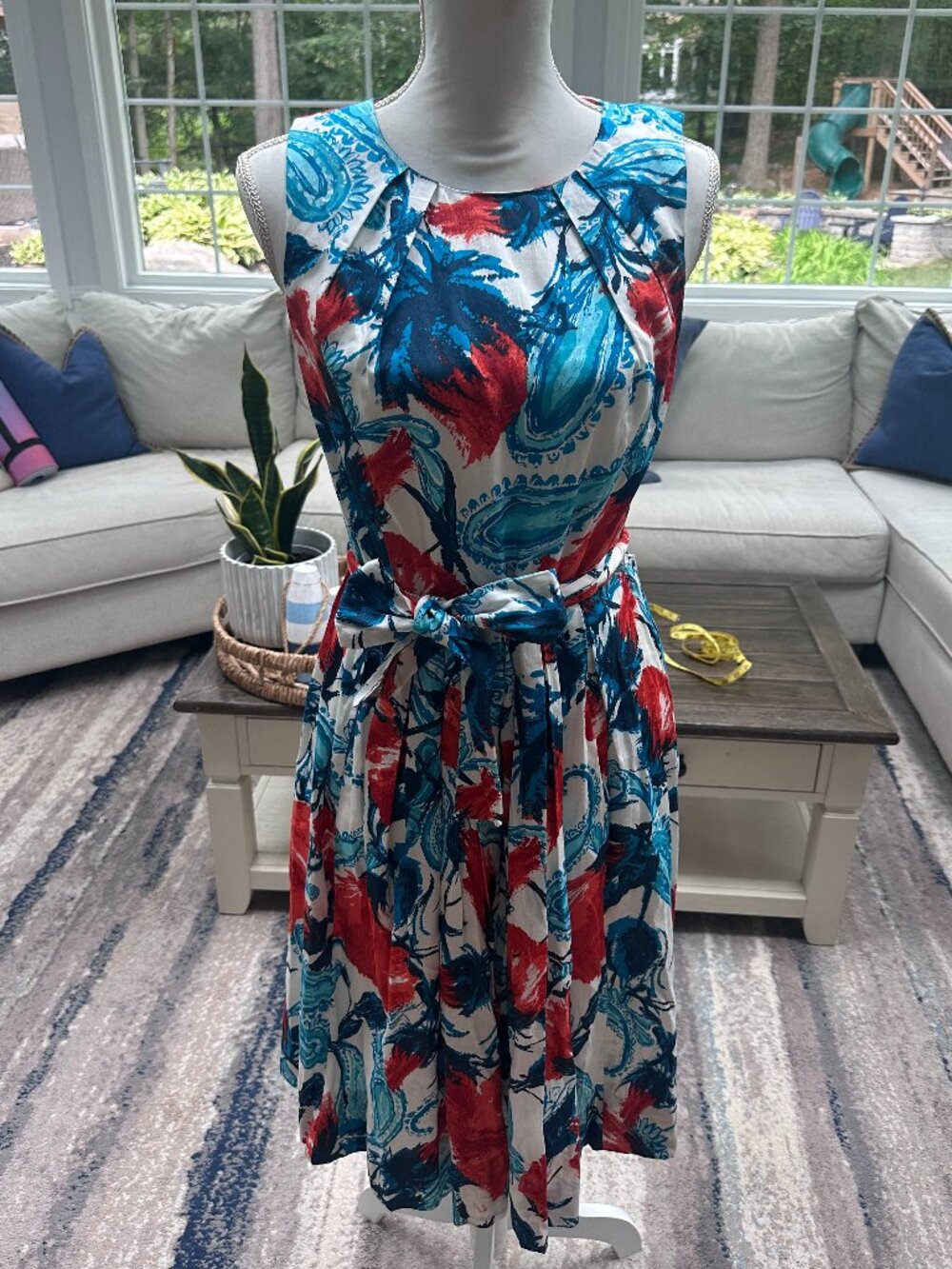 Talbots sleeveless dress size 8 NWT's
